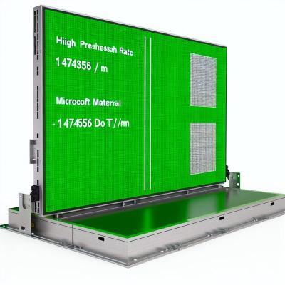 High Refresh Rate Creative LED Display Screen with 147456 Dot/m2 Pixel Density and Die-cast Aluminum Cabinet Material