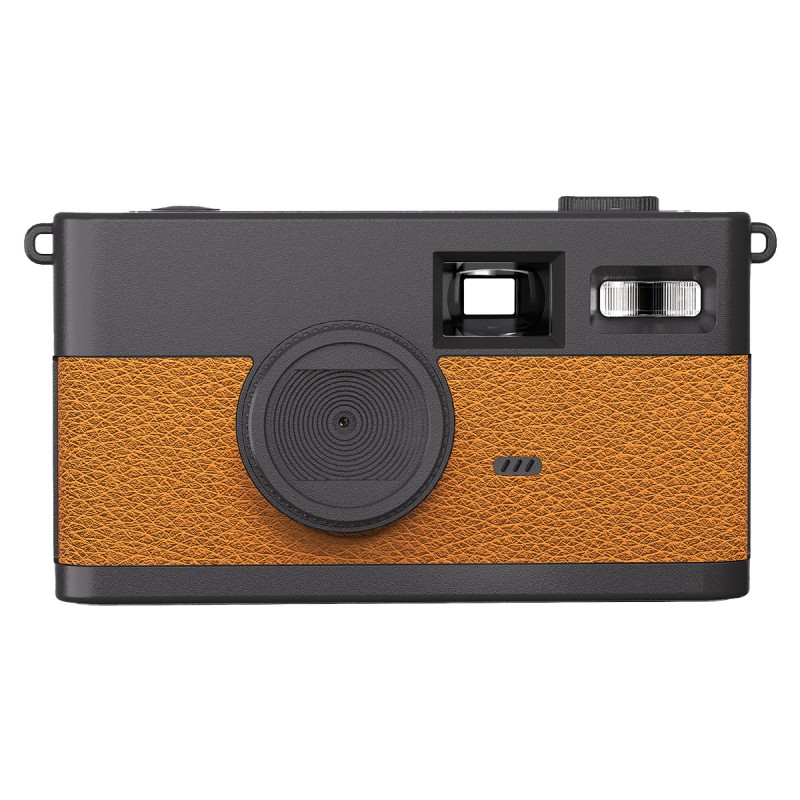 Retro Easy to Use Screenless CMOS Digital Camera 8MP Photo 8 Mode Filters with LED Flash for Camping Party Photography As Gifts