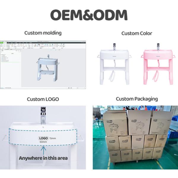 Hand Basin Baby Sink Bath With 3pcs AA Battery Suitable For 1-5 Years Old Children's simulate basin