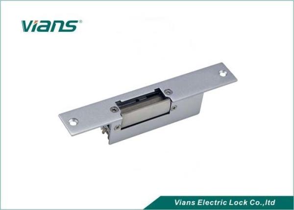 Aluminum Glass Door Electric Strike Lock Short Panel Embedded Installation