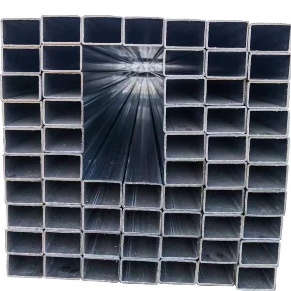 BS Standard 50mm Galvanized Square Tube Q355 High Zinc Pipe for Custom Made Measurement