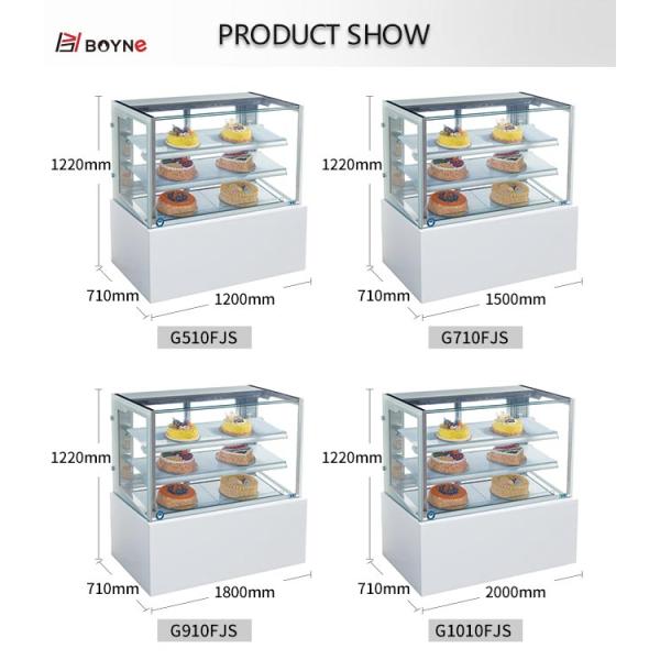 Commercial Refrigeration Equipment Japanese Cake Showcase Chiller For Cake Shop