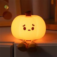 Une lampe de citrouille en silicone pour restaurant