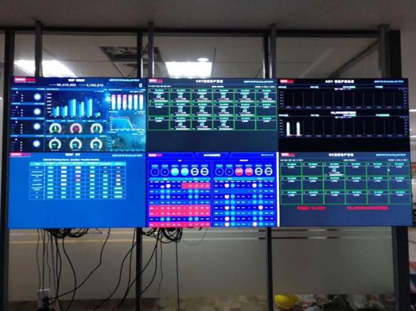 Indoor LCD Monitor Video Wall Advertising Display LG Panel Controller Multi Screen DID Signage