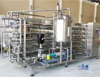 Big Capacity Juice Beverage Milk Sterilizer Machine Heat Energy By Steam