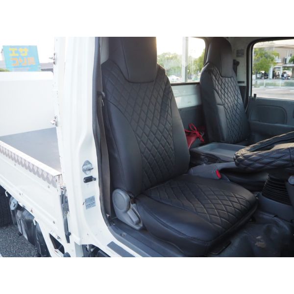 Isuzu Elf Truck 2 Ton Wide Long Low Floor MT Load Size 430/207/38 ETC Aluminum Block Hill Start Assist Leveler Rearview Camera1Spare Tire 2Ton Base 2Ton Car Mission Manual MT Mounting Flat Car 6 Speed