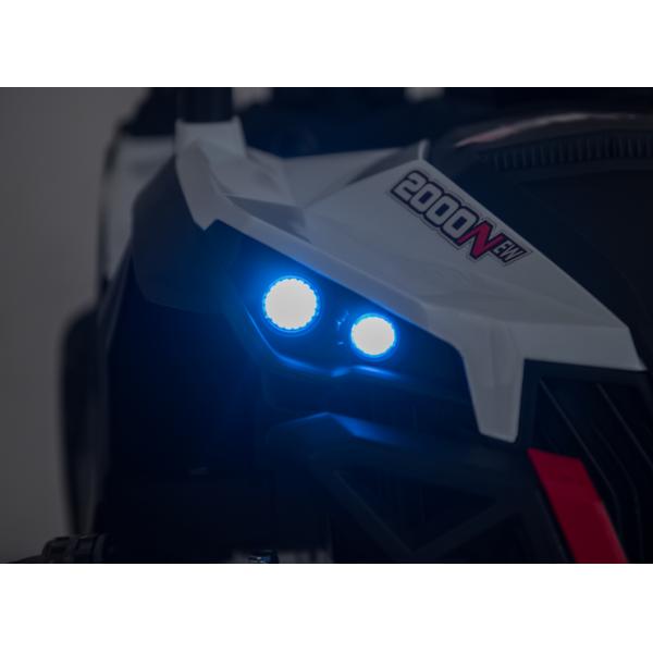 Езжайте на игрушечном стиле 2 места Большие электрические автомобили UTV для детей Игрушка с пультом 12В