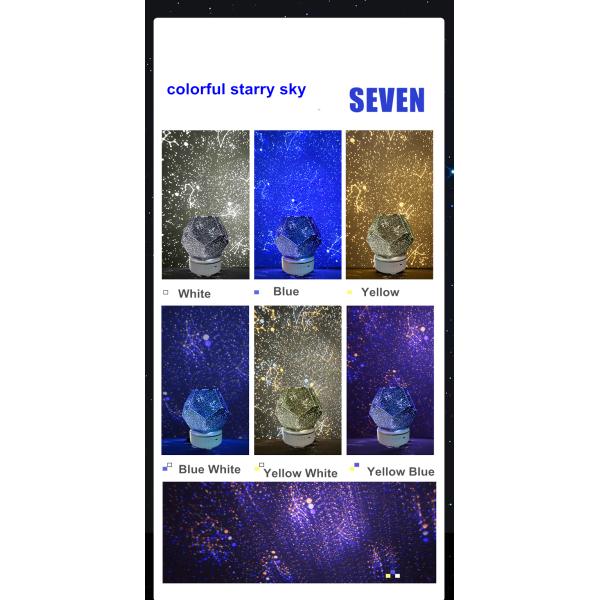 Planetarium Night Light projector Star Sky Lamp Home Decor DIY Constellations Playshion Stars Plus Projector Lamp