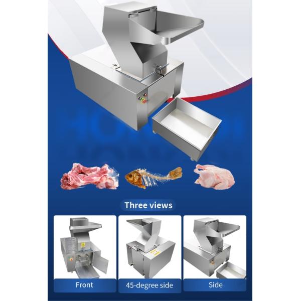 Crushed Chicken Bone Beef Meat Grinder Bone Crusher Stainless Steel 20-60KG/H