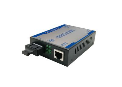 Unmanaged Fiber Optic To Rj45 Media Converter With 1000M SC Dual Fiber