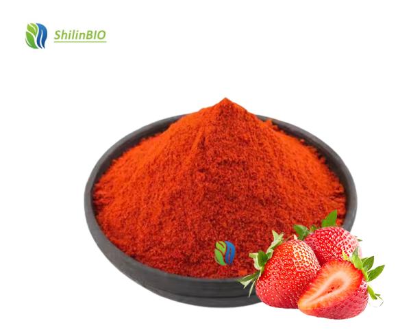 Factory Supply Strawberry Fruit Powder Freeze Dried Strawberry Powder