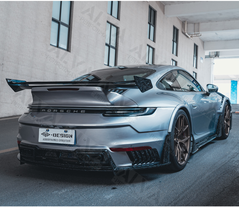 Replacement Front Trunk Lid Dry Carbon Fiber Wide Body Kits ALVA X MiW Design Porsche 911 992 Carrera Components