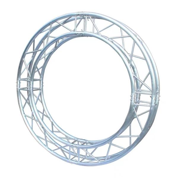 Silver Aluminum Alloy Circular Truss Multi Angle Circle Truss 290*290