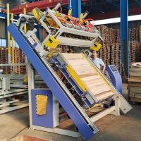 Plataforma ajustable del tamaño de la plataforma de madera del álamo que clava la máquina