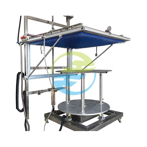 Vertical Drip Water Test Equipment with 7 Inch Color Touch Screen 200mm Drip Height and Φ0.4mm Needle Hole for IPX1 to IPX2 Testing