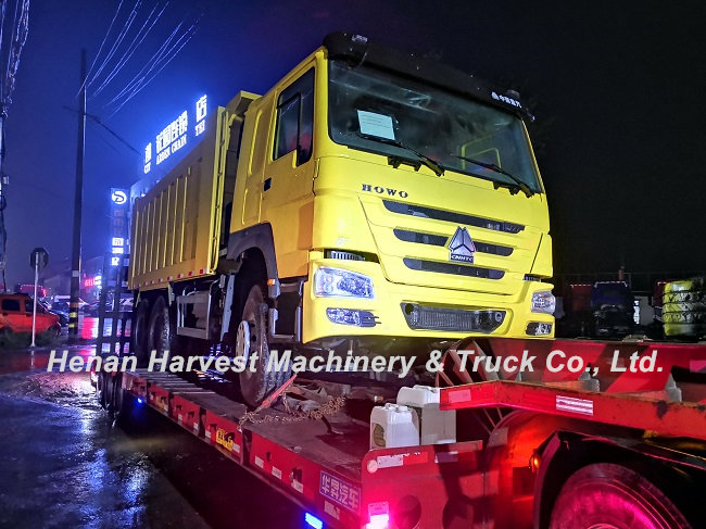 Используемый Dumper тележки Tipper 20cbm Howo 371hp подержанный с новым ведром для DR Конго