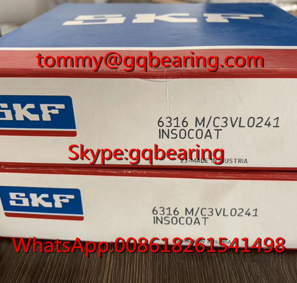 Австрии Происхождение SKF 6314/C3VL0241 INSOCOAT глубоковолновый шаровой подшипник