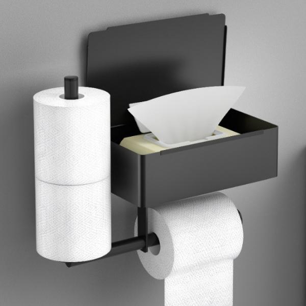 Wall Mounted Stainless Steel Toilet Paper Holder For Bathroom
