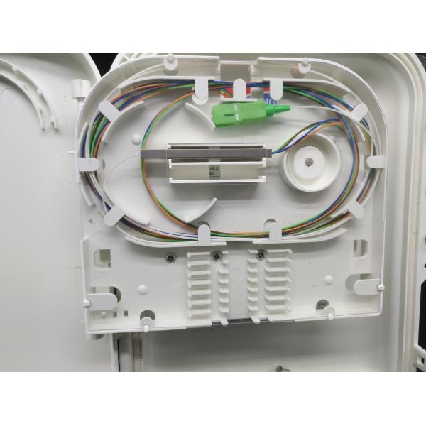 YINGDA FTTH 8 ядер Пластиковый столб монтаж волоконно-оптического разделитель распределительный ящик кабель 3 мм для внутренних помещений