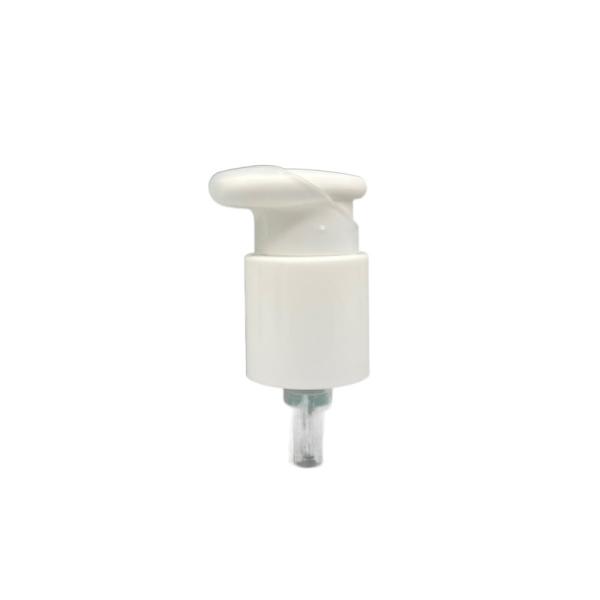 Double Lock Face Cream Pump Dispenser 0.5ML/T Dosage 24/410 304H Spring