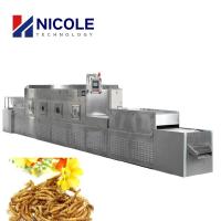 CE du SUS commercial 304 d'Oven Tenebrio Molitor de tunnel à micro-ondes approuvé