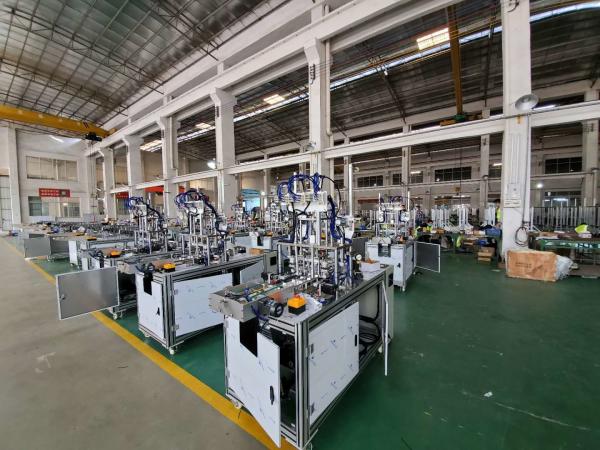 Non Woven Face Mask Manufacturing Machine Grade Sanitary Heavy Duty 220V / 50Hz