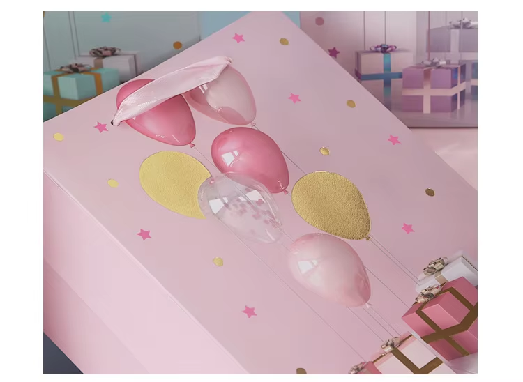 Holiday Handheld Birthday Gift Paper Bag