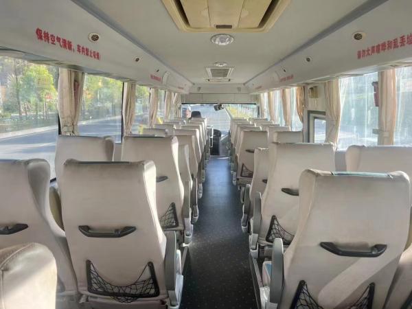 White King Dragon Used Commercial Buses Diesel Fuel with 2 Doors