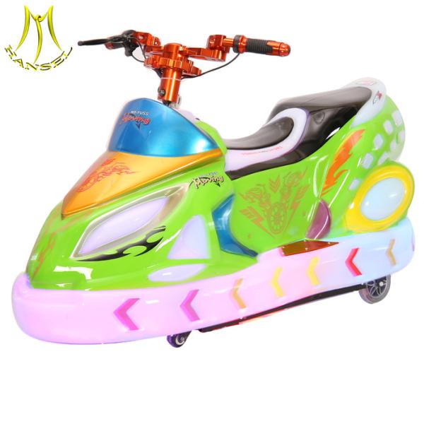 Hansel amusement funny children electric battery power motorcycle ride for sale