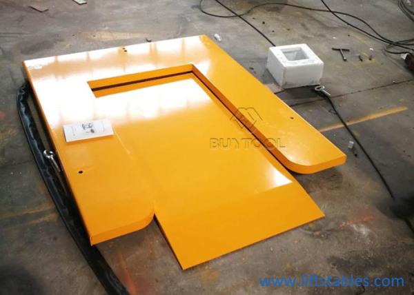 Em forma de u Scissor a tabela de elevador com plataforma 150kg 350kg da rampa