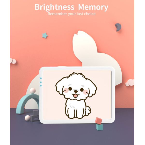 Plastic Led Light Pad Working Area 309219mm Adjustable Brightness for Diamond Painting Tracing Children Painting Toys Architectural Design Copying Board