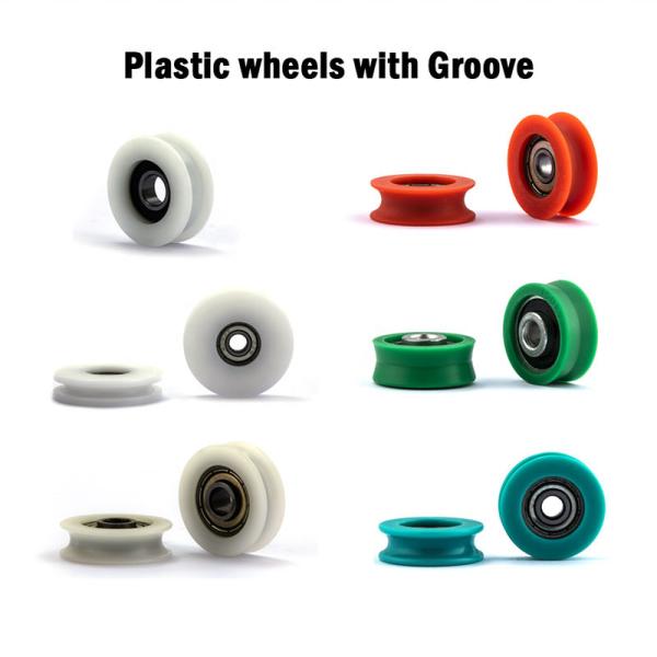 6200zz 6201zz Bearing Nylon Door Rollers OEM For Sliding Glass Door