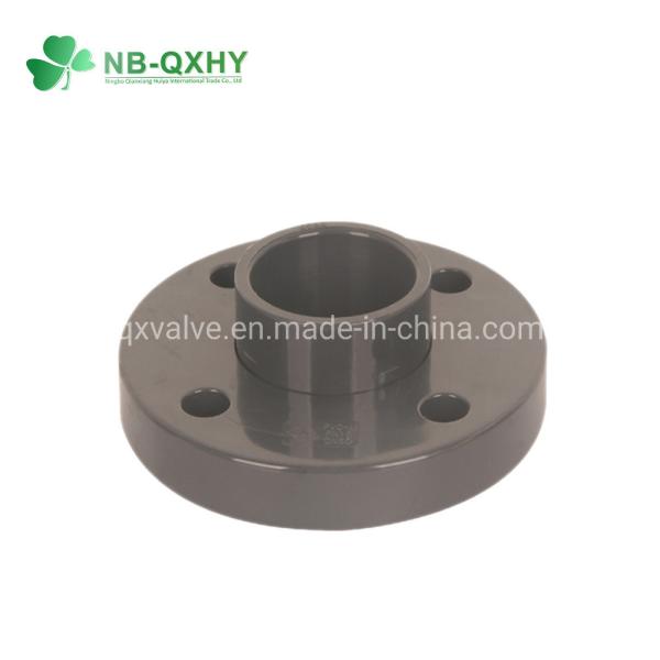 Gray UPVC Reducing Tee Size From 25mm to 225mm DIN Standard for Fluid Transportation