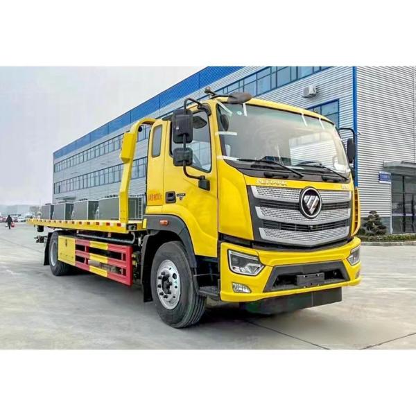 Foton 4X2 Flatbed Towing Truck , 4ton Underlift Tow Truck Logo Customized