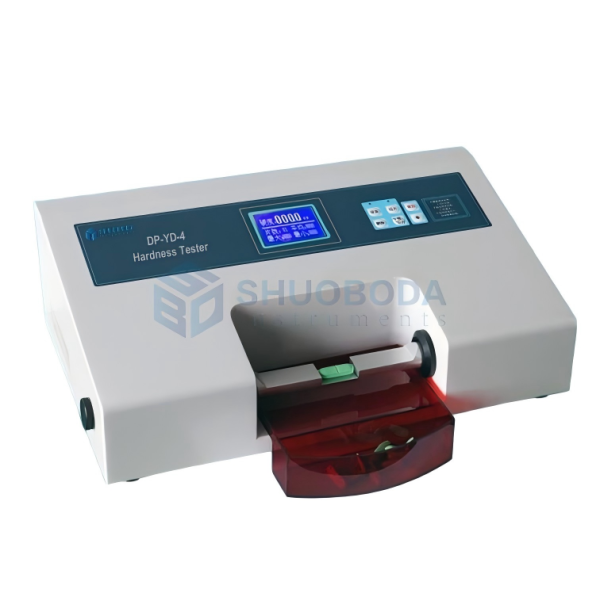 DP-YD-4 Intelligent Tablet Hardness Tester with 15-200N Hardness Test Range, 0.1N Reading Resolution, and ±0.5% Hardness Measurement Accuracy
