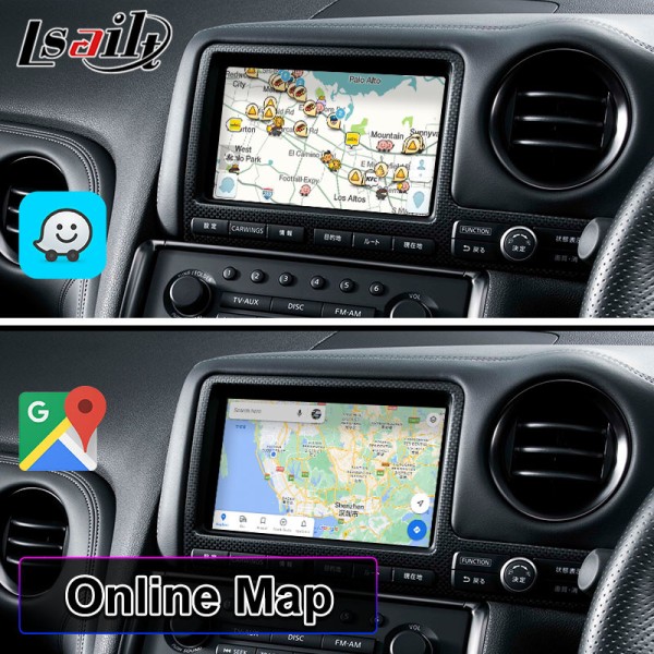 Lsailt Android Carplay Multimedia Screen for 2007-2010 Nissan GTR JDM GT-R R35