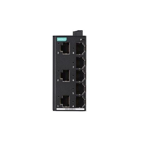 Reliable Moxa EDS-G2008-EL 8-port entry-level unmanaged full Gigabit Ethernet switches Moxa EDS-G2008-EL Series switch
