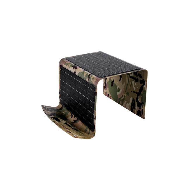 8000 MAH solar power bank with solar panel waterproof USB Type-C multi interface