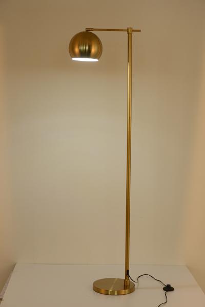 direct factory antique brass LED floor lamp eye protection work light office standing lamp hotel guest room light luxury