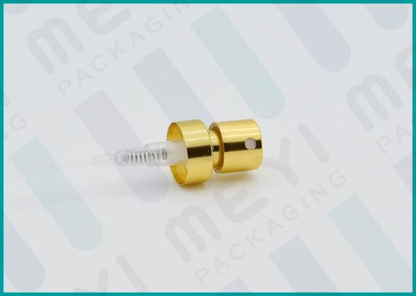 Two Shiny Colors Aluminum Perfume Spray Pump For Luxury Perfume Bottles