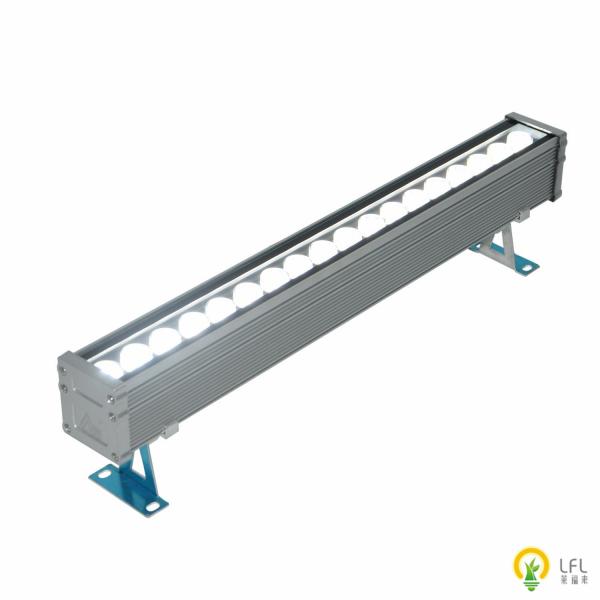 Iluminação exterior comercial do diodo emissor de luz da arruela da parede IP65 com material de alumínio prolongado 18W
