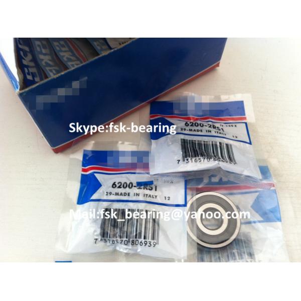 High Speed Deep Groove Ball Bearing Z3V3 6200 2RS Motor Ball Bearings