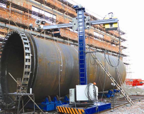 Carbon Steel 60HZ 800mm Min Heavy Duty Gantry Welding Machine