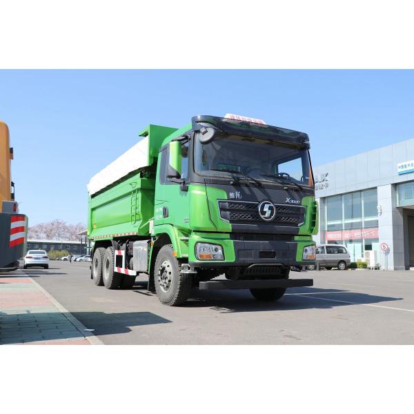 Truck Type Heavy Shacman Truck X3000 375HP Tipper Dump Trailer 8X4 Euro2