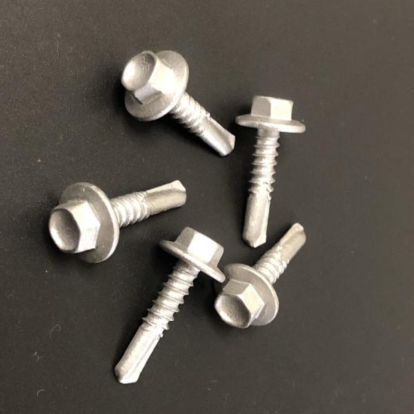 Encantar o auto que galvanizado movimentação do soquete a perfuração parafusa o aço carbono do Decking 10G 16x25mm