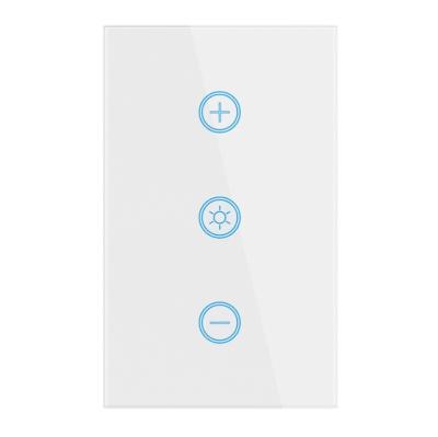 Touch Wifi Dimmer Light Switches Wall Mounted Smart Life Dimmer Switch 600W