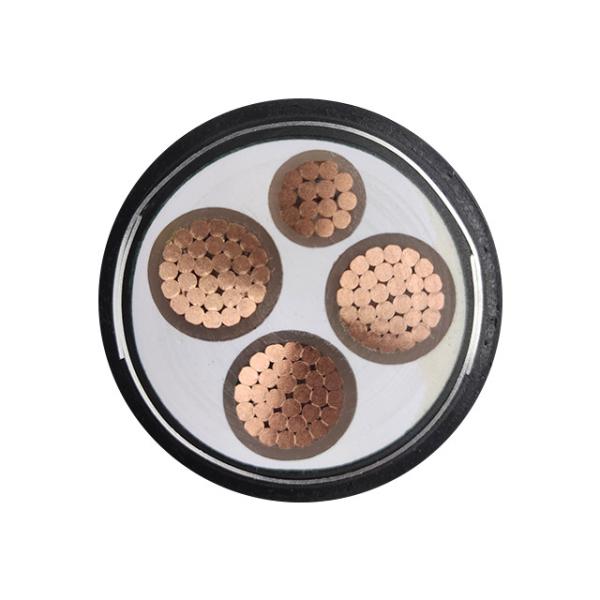 0.6/1KV Low Voltage Copper Conductor XLPE Insulated PVC Sheath Power Cable with 3 Cores