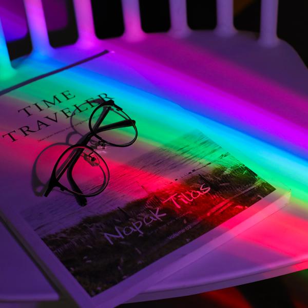 Dropshipping Amazing Magic Rainbow Projector Lamp Night Light Shell Rainbow Projector Room Decoration For Kids