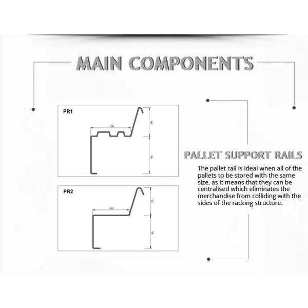 Warehouse Heavy Duty Shelf Rack ,  Hanger Storage Rack Customized