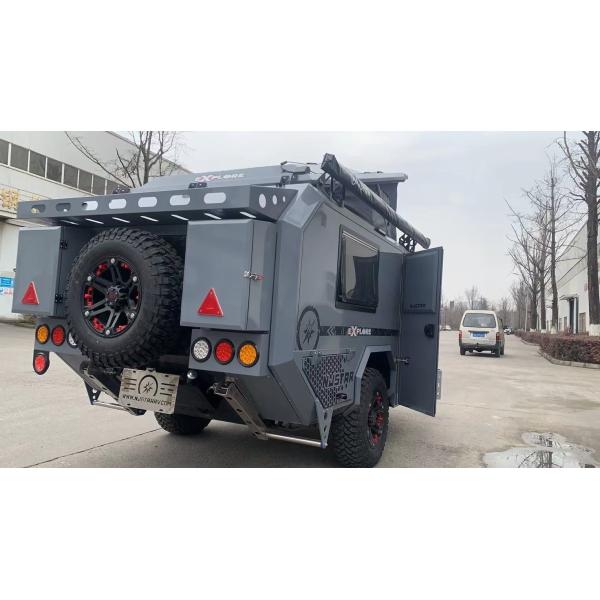 Фабрика прямая продажа Маленькие 1500 кг складывающиеся внедорожные прицепы 1000 мм Тяжелые рельсы с палаткой